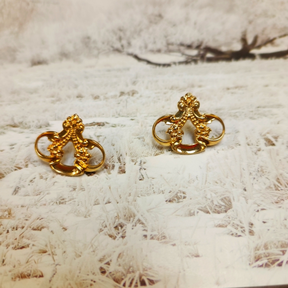 Gold Tone Earrings